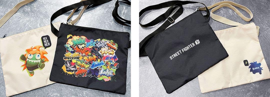 Amazon.co.jp: ストリートファイター6 サコッシュ 2種セット